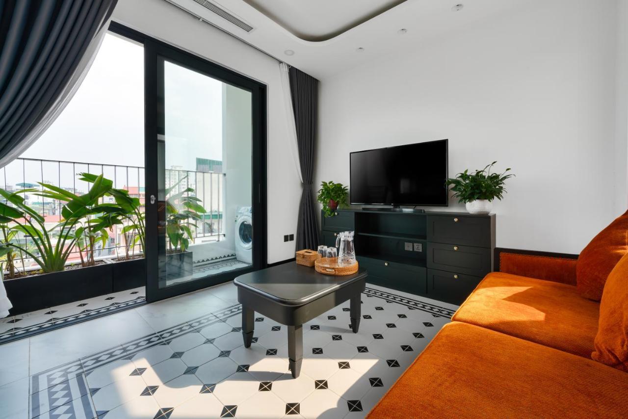 The Galaxy Home Doi Can Hotel And Apartment Hanoi Exterior foto